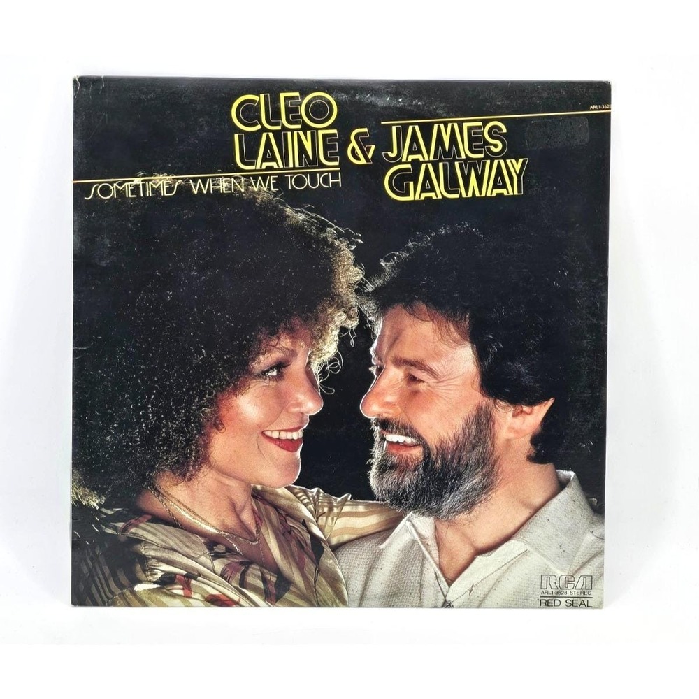 Cleo Laine & James Galway Sometimes When We Touch LP RCA ARL1-3628 VG+